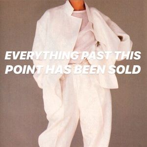 EVERYTHING PAST THIS POINT HAS BEEN SOLD